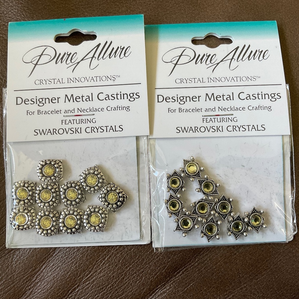 Crystal Innovations Designer Metal Castings ft Swarovski Crystals